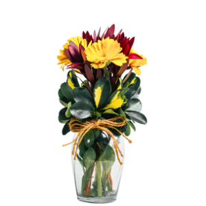 Florero de Cristal Petite Mix + Florero